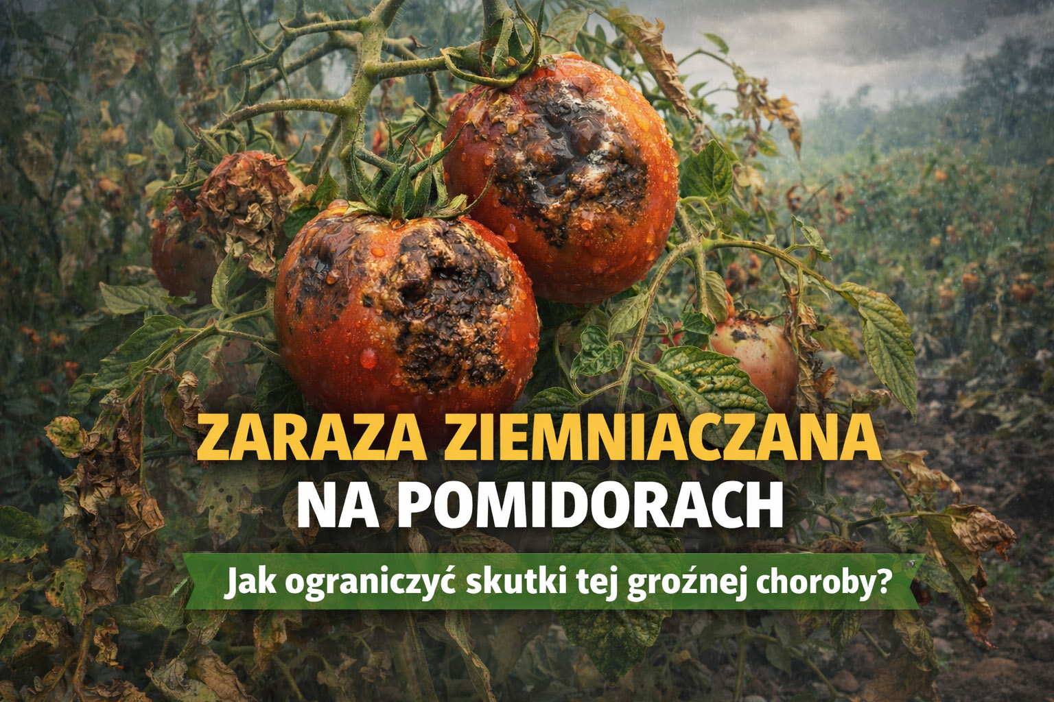 ZARAZA ZIEMNIACZANA NA POMIDORACH