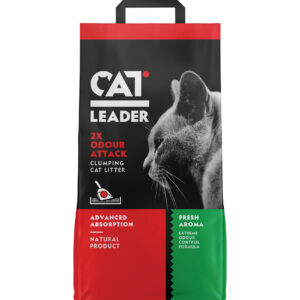 koci żwirek CAT-LEADER-Clumping-Odour-Attack-Fresh-aroma-10Kg