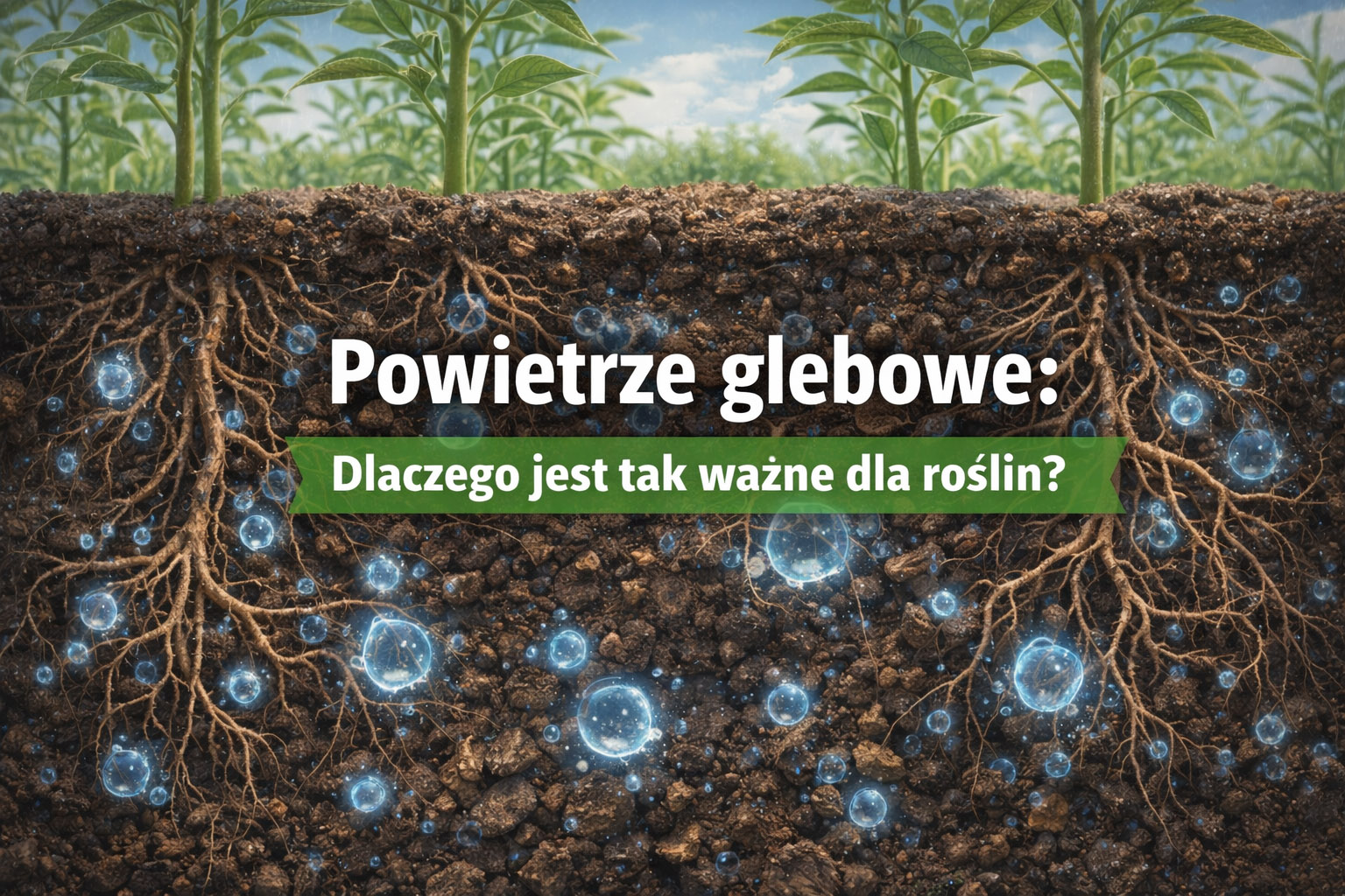 Co to jest powietrze glebowe i dlaczego jest potrzebne?