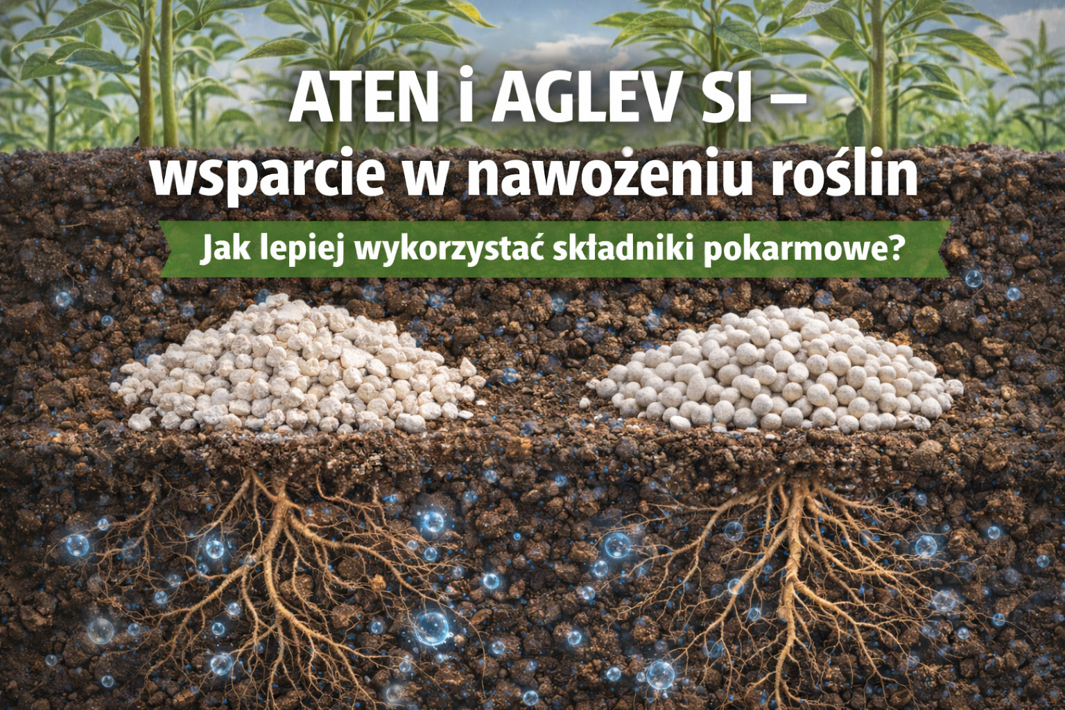 Jak ATEN i AGLEV SI pomagają w efektywnym nawożeniu roślin?