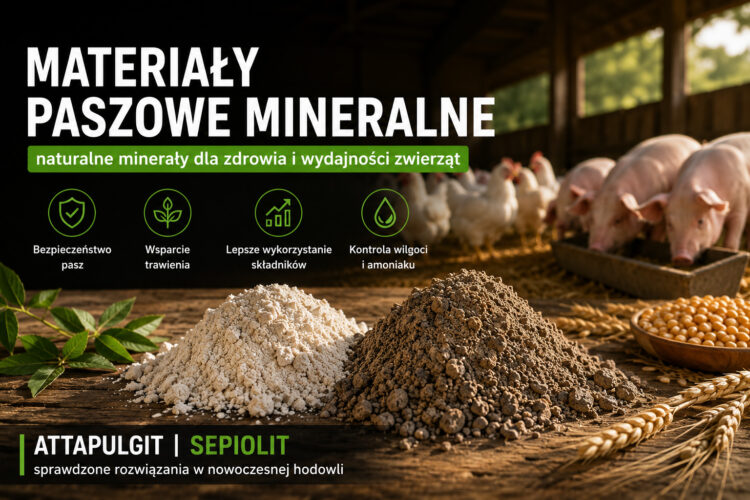 Co to są materiały paszowe mineralne i dlaczego odgrywają ważną rolę w żywieniu zwierząt?