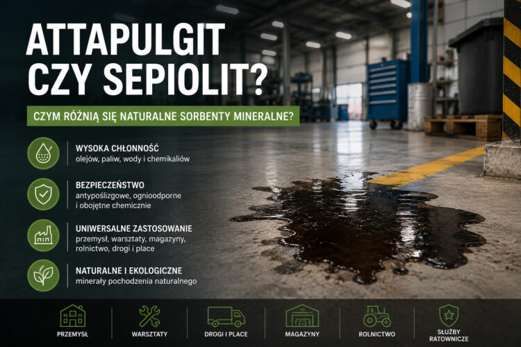 Attapulgit czy sepiolit? Czym różnią się naturalne sorbenty mineralne?