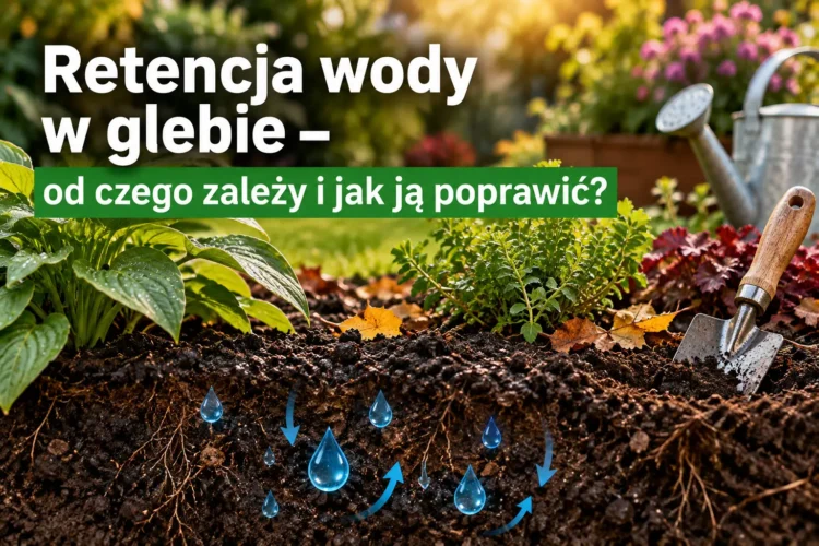 Retencja wody w glebie – od czego zależy i jak ją poprawić?